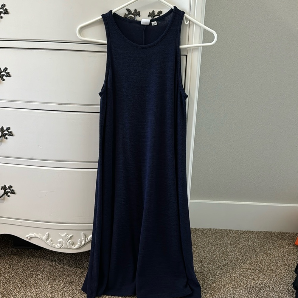 GAP navy blue tank dress XS